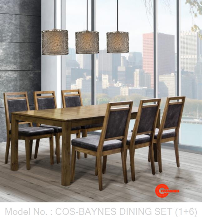 COS-BAYNES DINING SET (1+6)